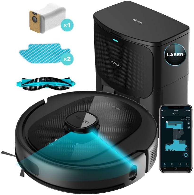 Cecotec Robot Aspirador Conga 8290 Immortal Ultra Power Home X-Treme