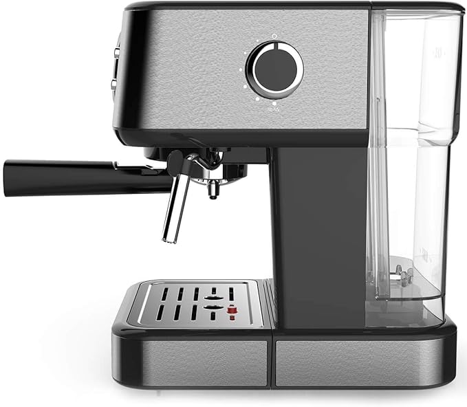 Sirena Prestige Espresso Machine - 15 Bar Professional Espresso and CappuccinoMaker - Stainless steel home Expresso latte machine