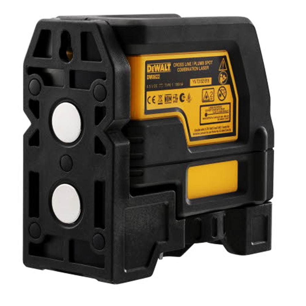 DEWALT Cross Line Laser Level with Plumb Red Beam DW0822-XJ