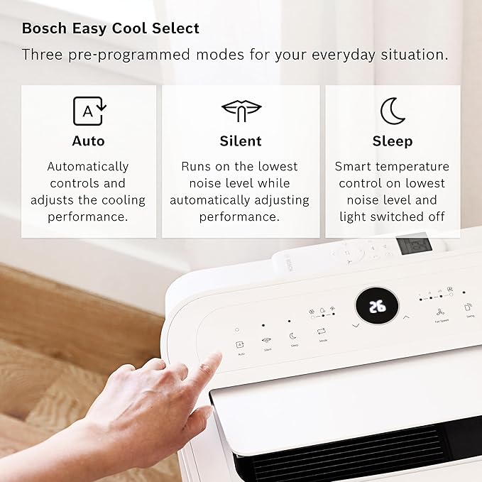 Bosch Cool 2000 Portable AC - 3-in-1: Air Conditioner