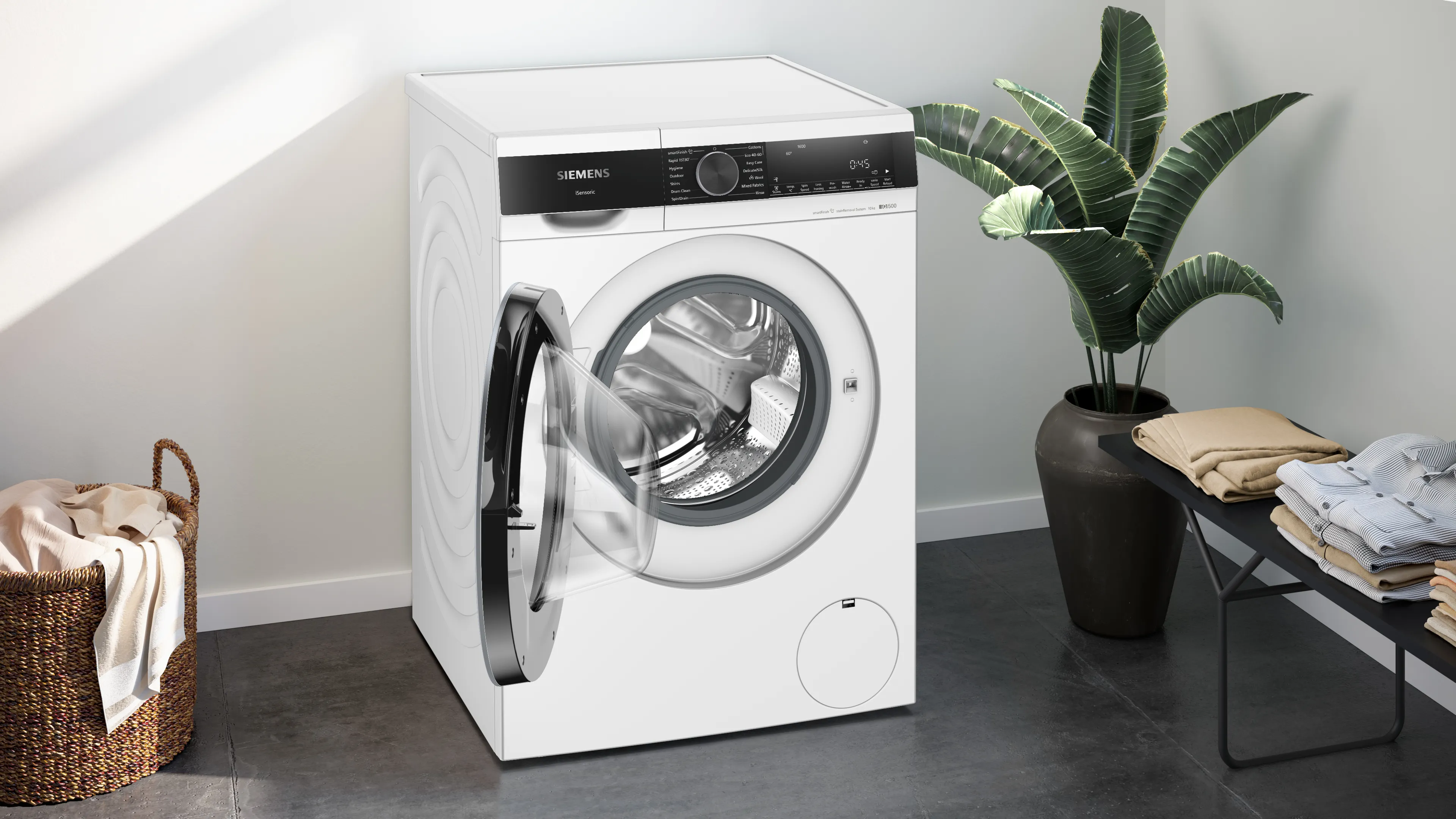 SIEMENS WG56G2Z0GB IQ500 Washing machine, front loader 10 kg 1600 rpm
