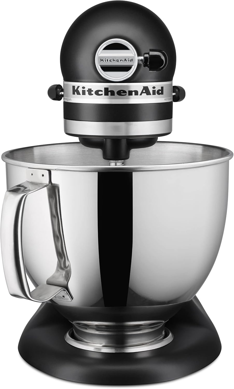 KitchenAid Artisan Series 5 Quart Tilt Head Stand Mixer with Pouring Shield KSM150PS, Onyx Black