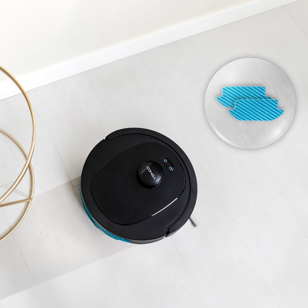Cecotec Robot Aspirador con Navegación Láser y App Conga 8290 Immortal Ultra Power Genesis. 4 en 1