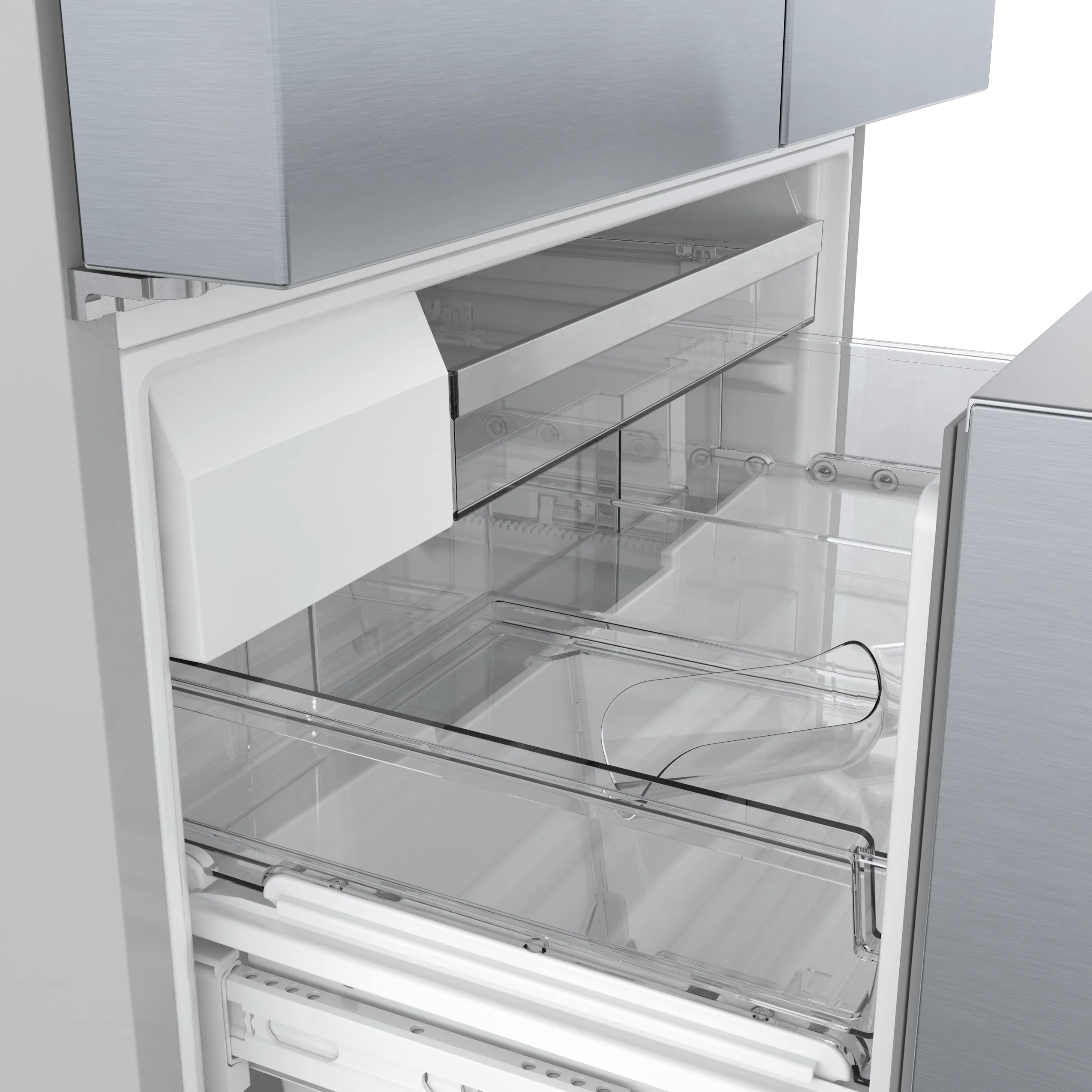 Bosch B36CT80SNS 800 Series French Door Bottom Mount Refrigerator 36'' Stainless steel (with anti-fingerprint)