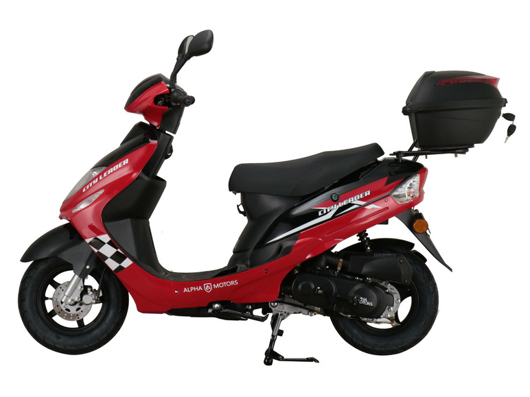 Alpha Motors Motorroller CityLeader 50 ccm EURO 5 inkl. Topcase