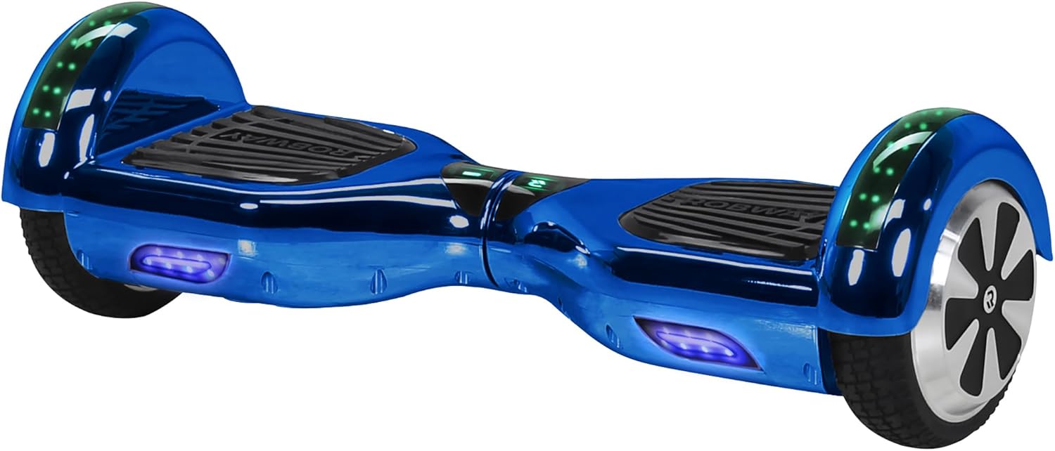 Robway W1 Hoverboard | 𝐃𝐀𝐒 𝐎𝐑𝐈𝐆𝐈𝐍𝐀𝐋 ® Hoverboards for Kids, Teens & Adults - APP Control - 1 x 2 Watt Motors - Self-Balancing Function - Bluetooth