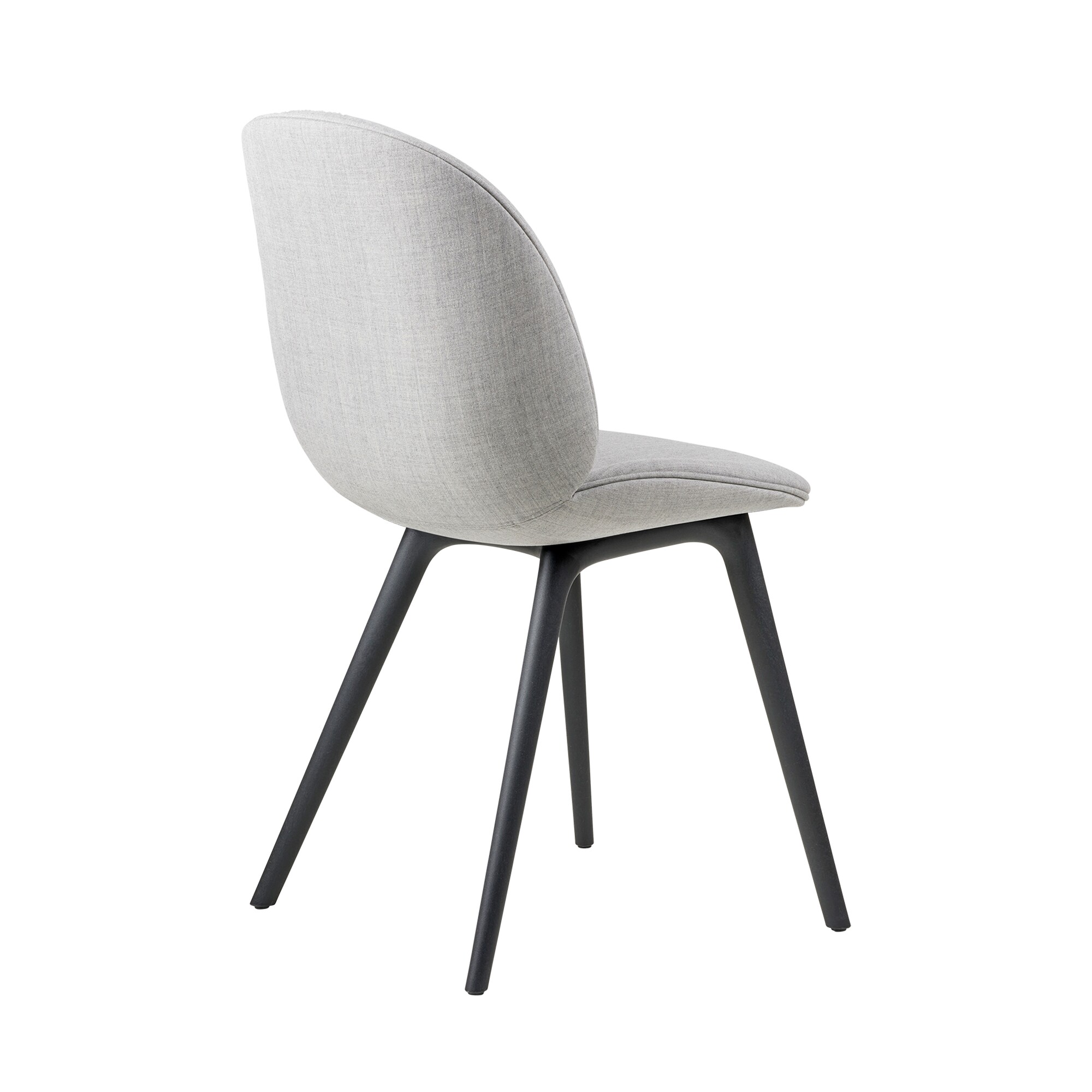 Beetle Dining Chair Full Upholstered Base Plastic