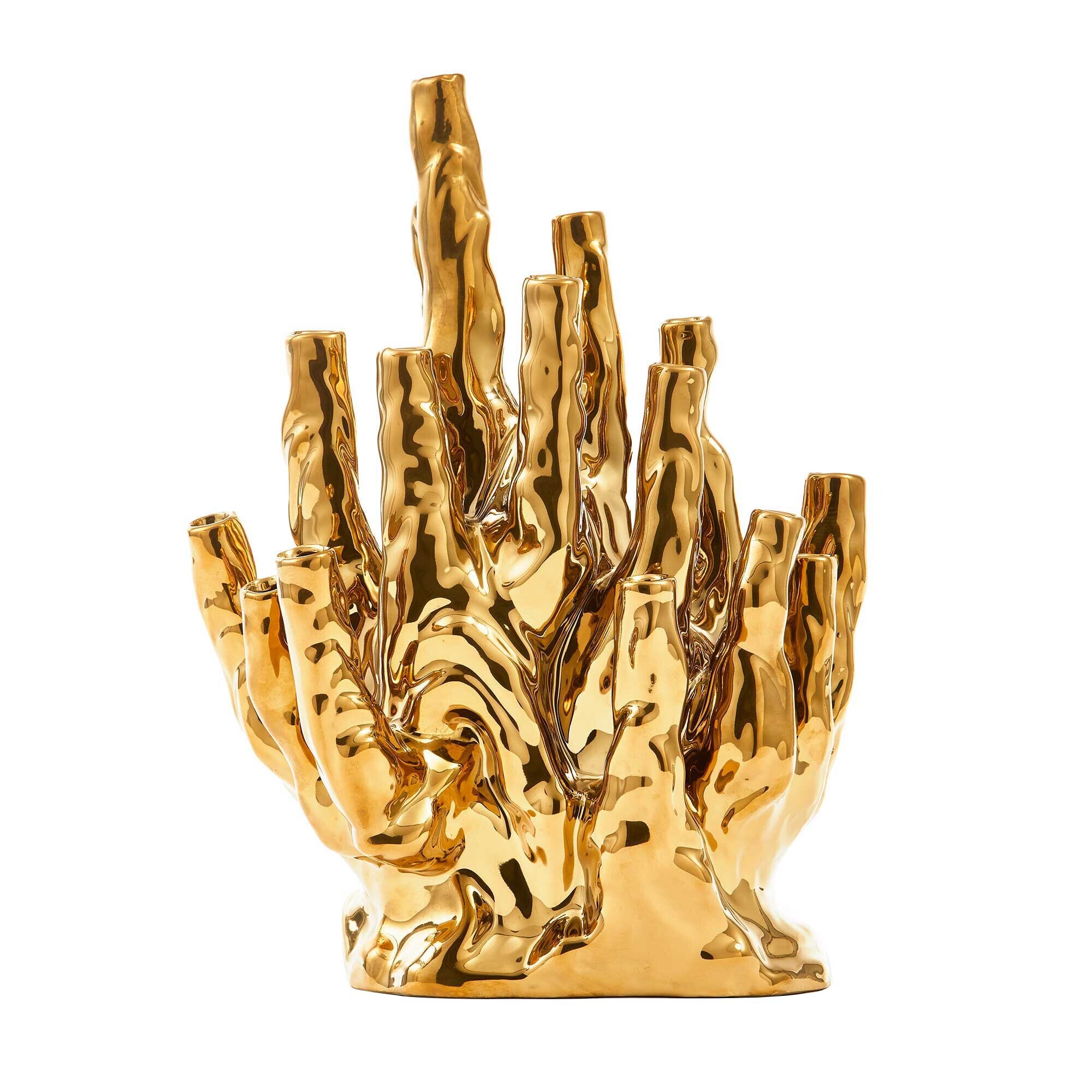 Coral 20 Tulips Vase