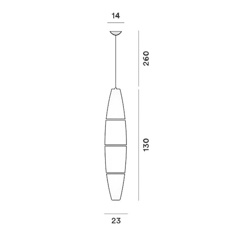 Havana Suspension Lamp/ Wall Lamp