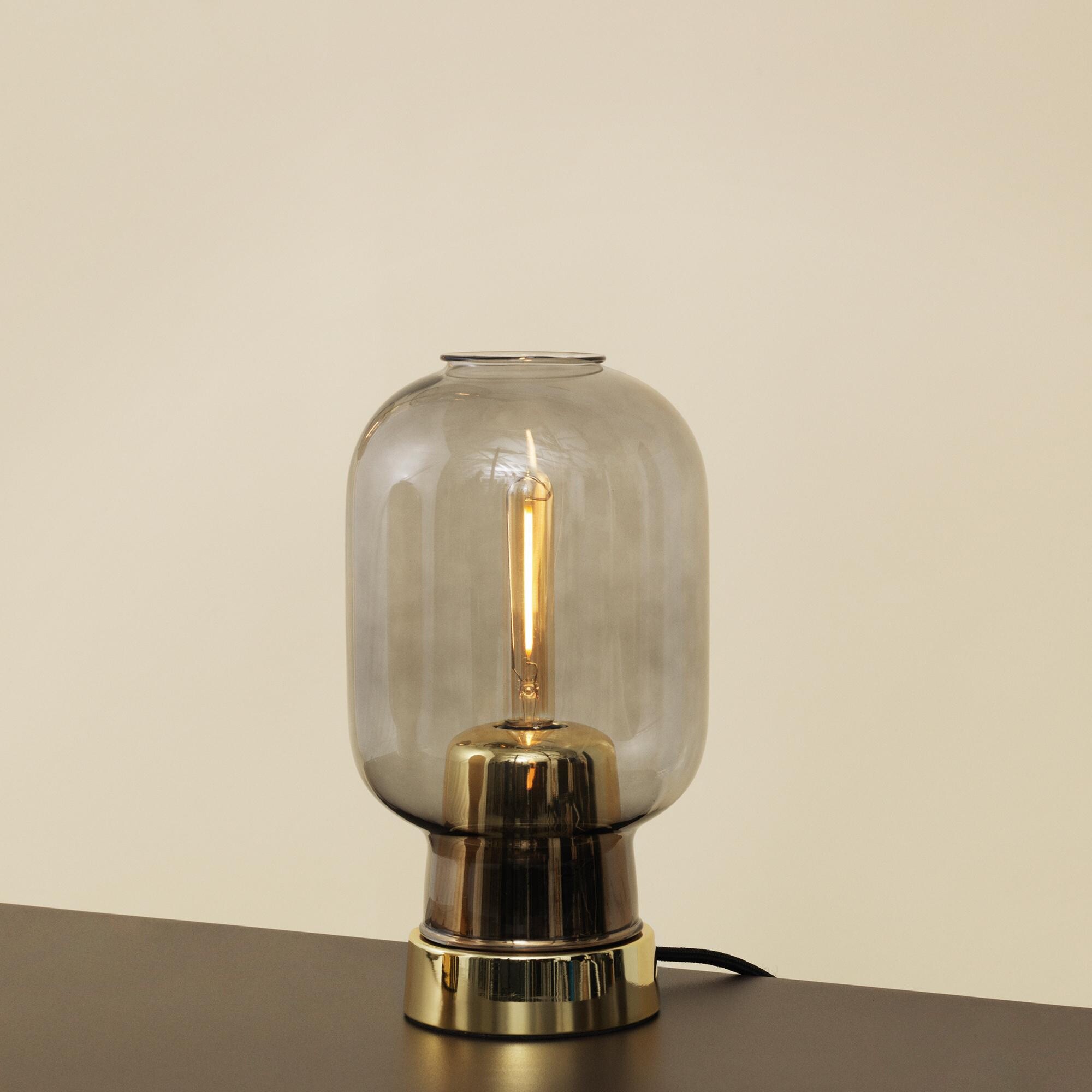 Amp Table Lamp Brass