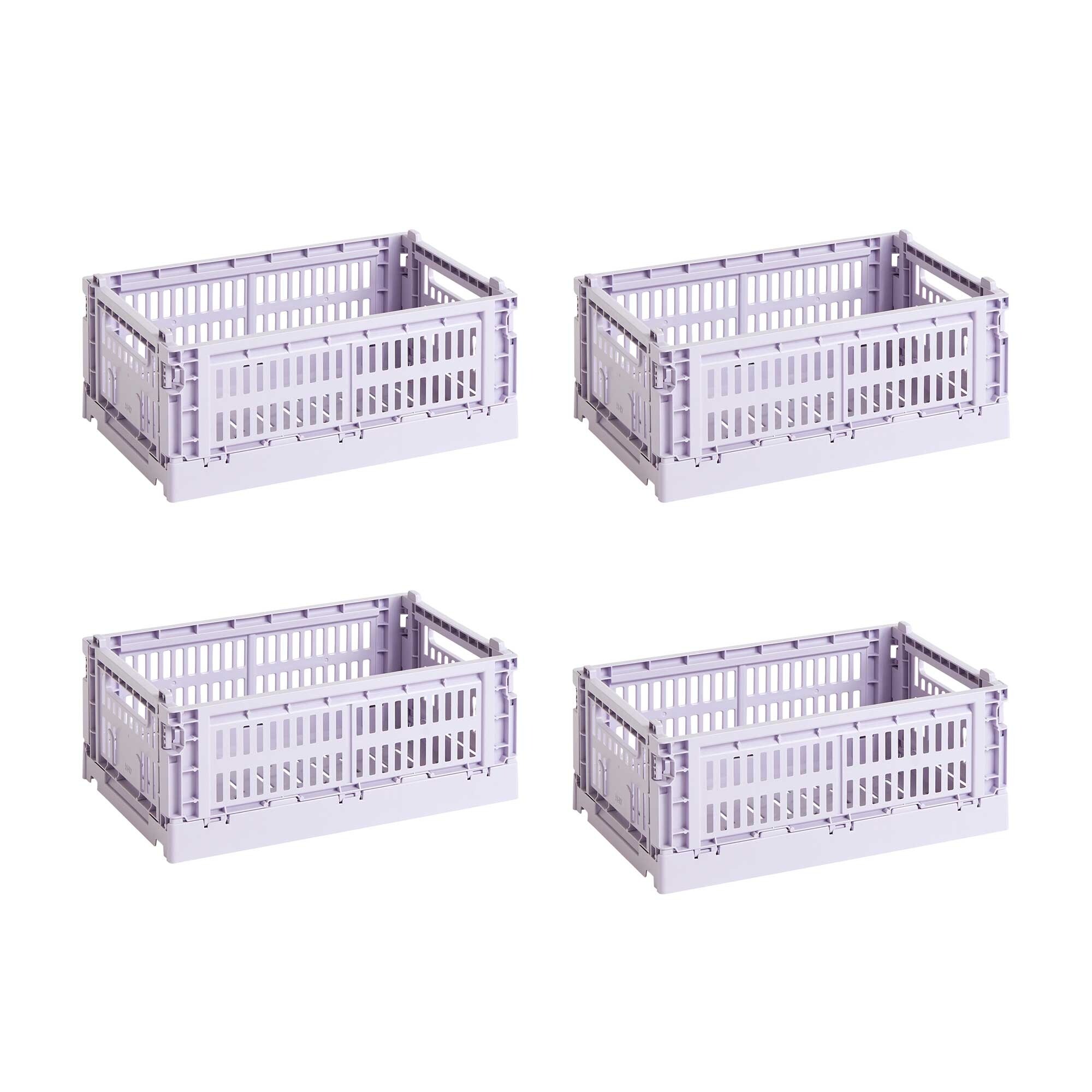 Colour Crate Recycled S Set of 4