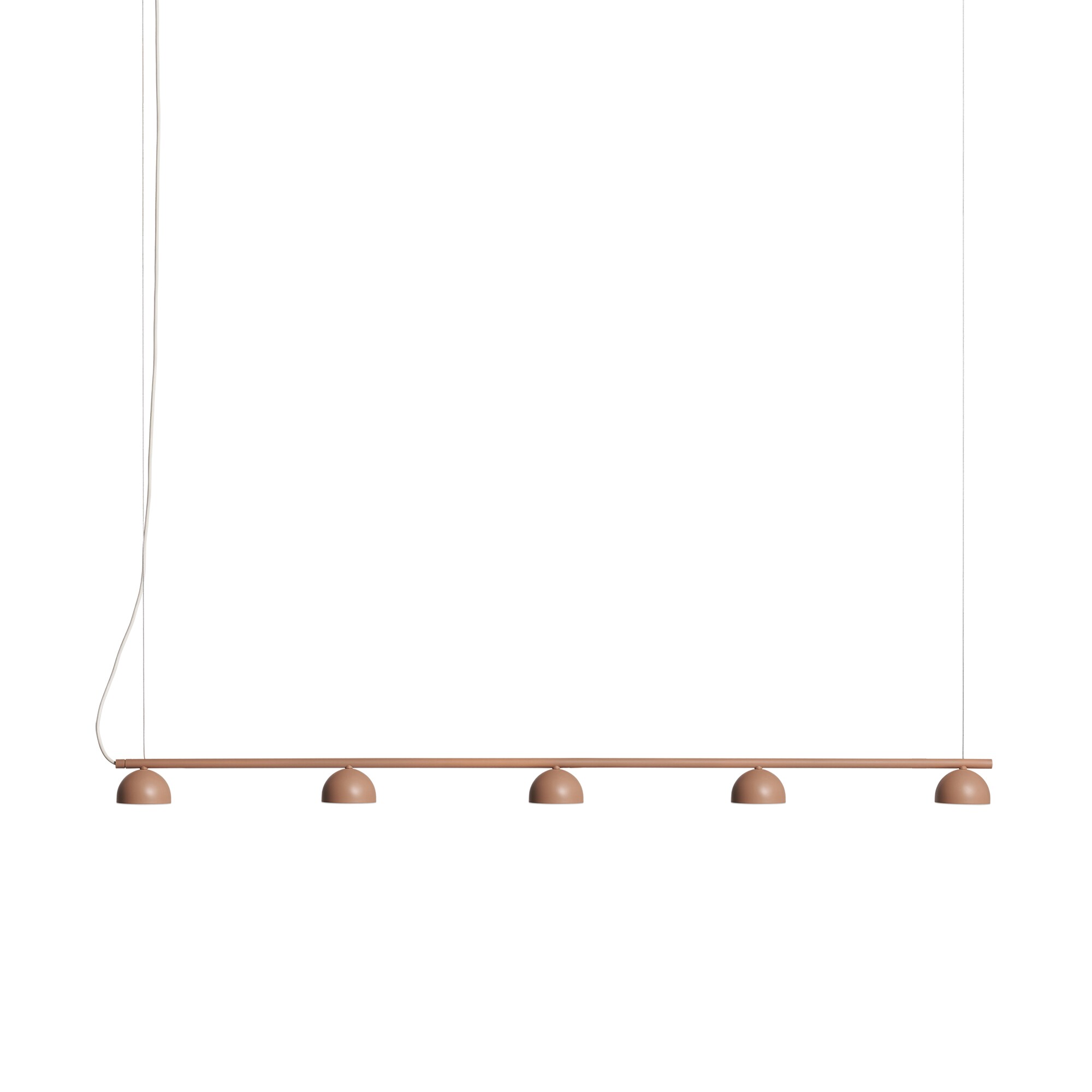Blush Rail 5 LED Suspension Lamp