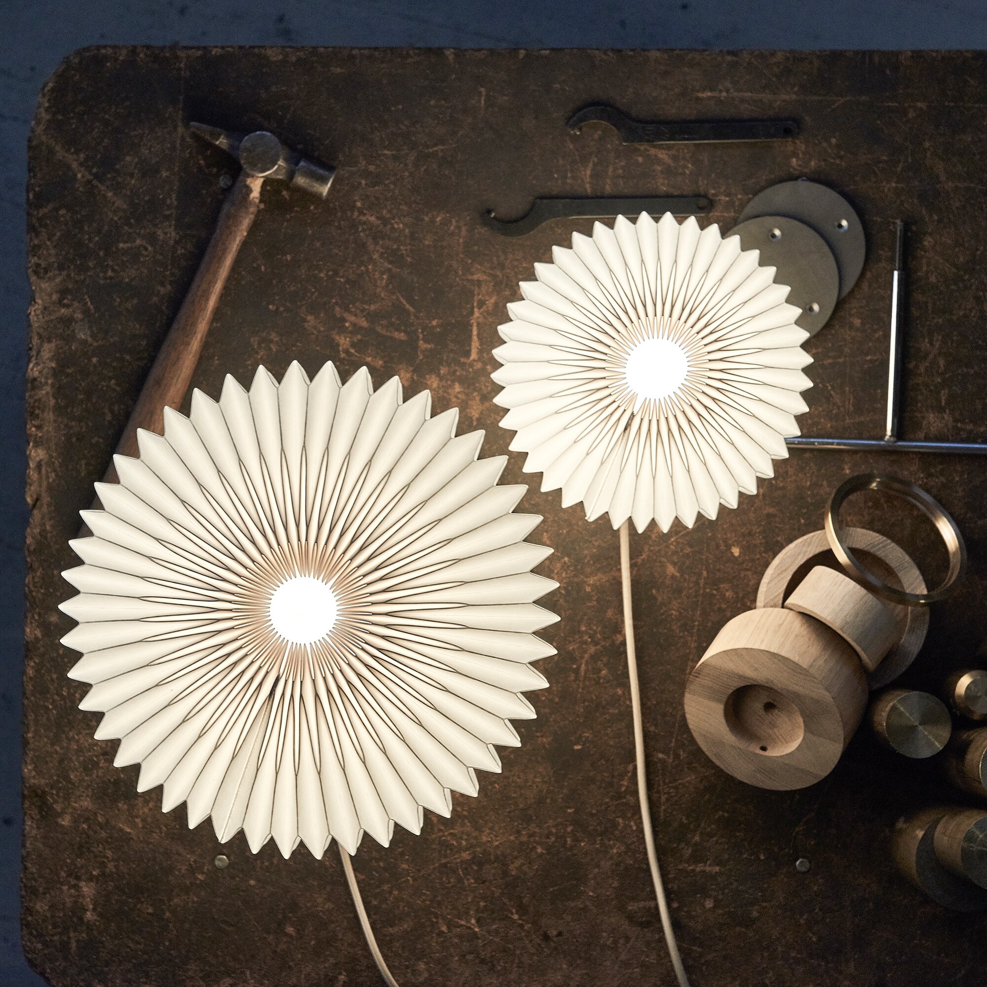 375 Table Lamp with Plastic Shade