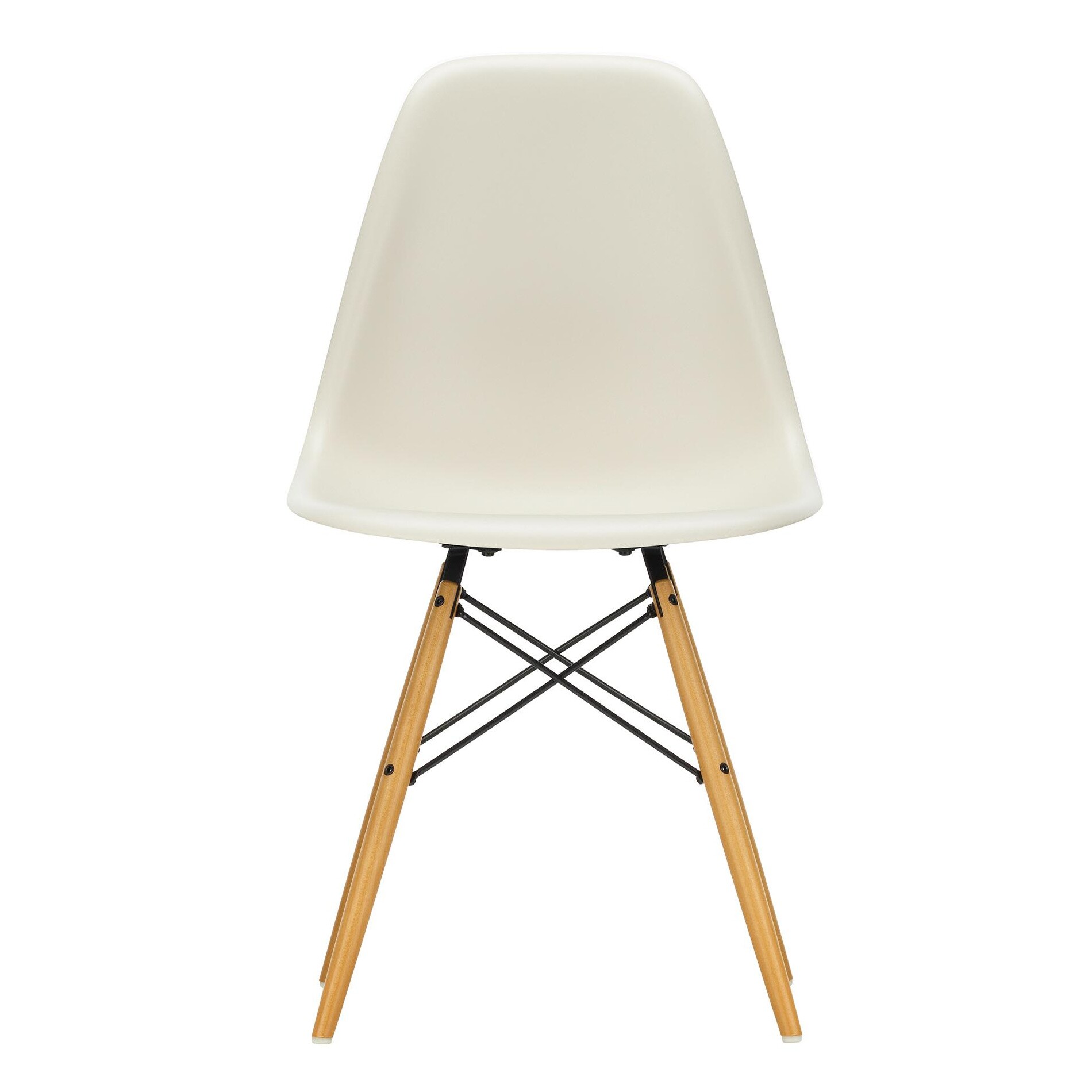 Eames Plastic Side Chair DSW RE Golden Maple