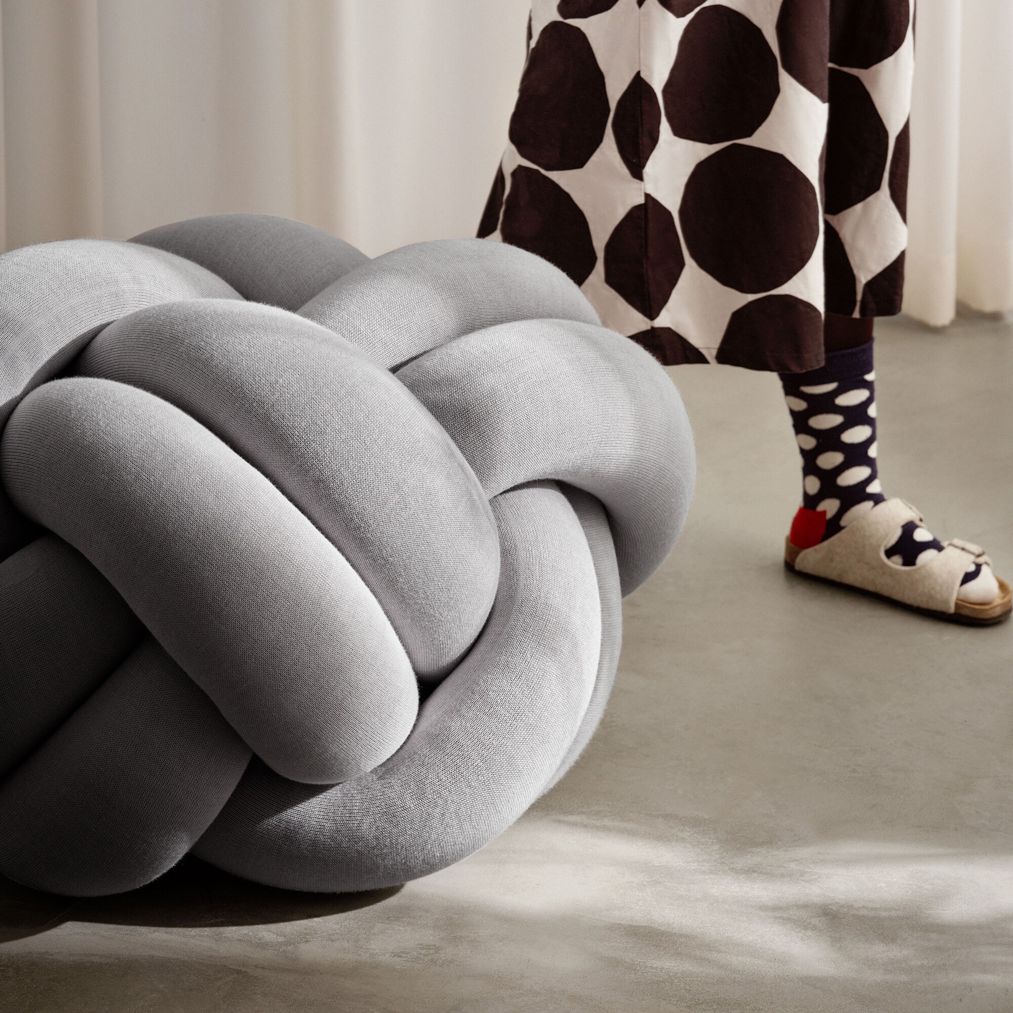 Knot XL Floor Cushion/ Pouffe
