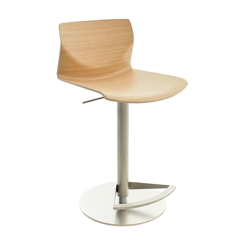 Kai S39 Bar Stool Seat Oak 54-79cm