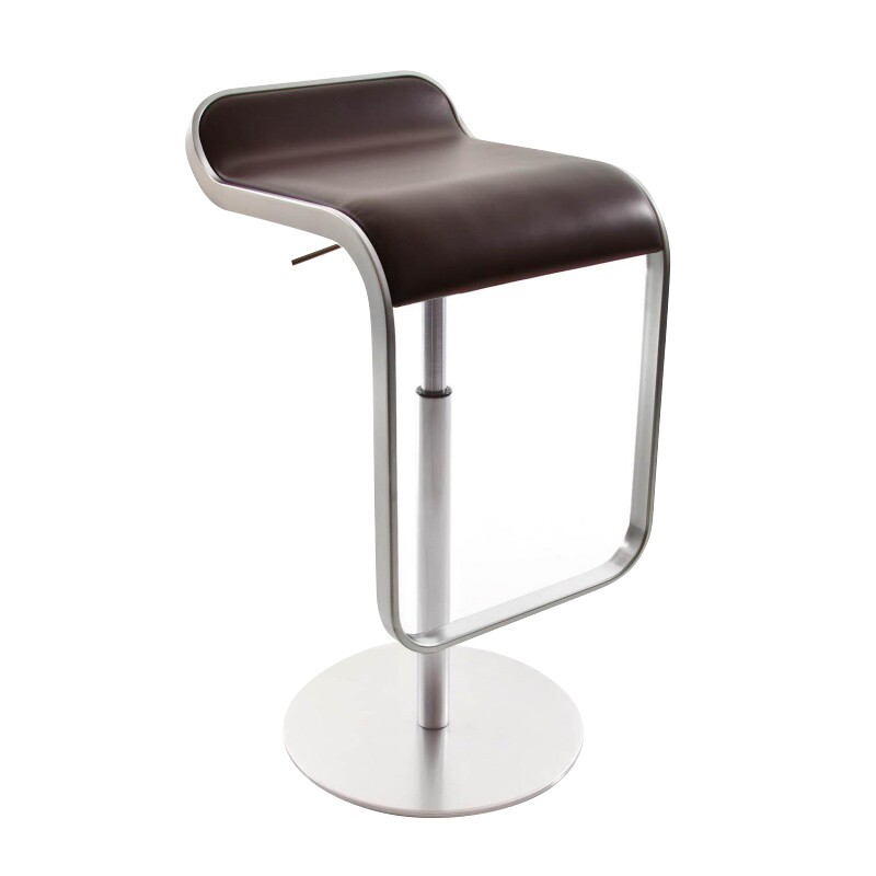 LEM S79 Bar Stool Seat Leather 63-75cm