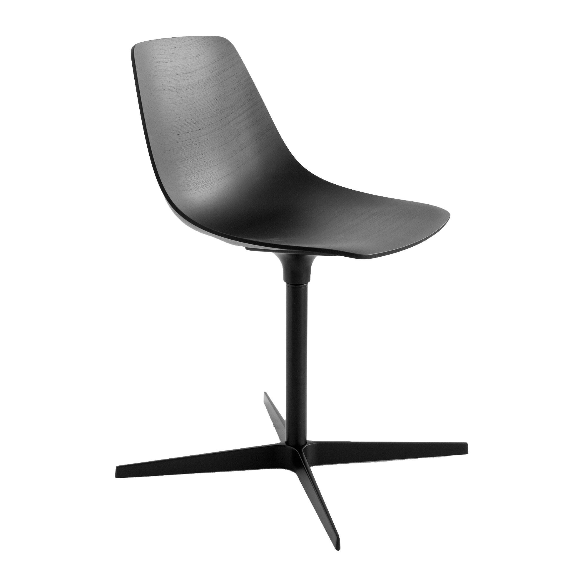 Miunn S162 Chair with Star-Base Black