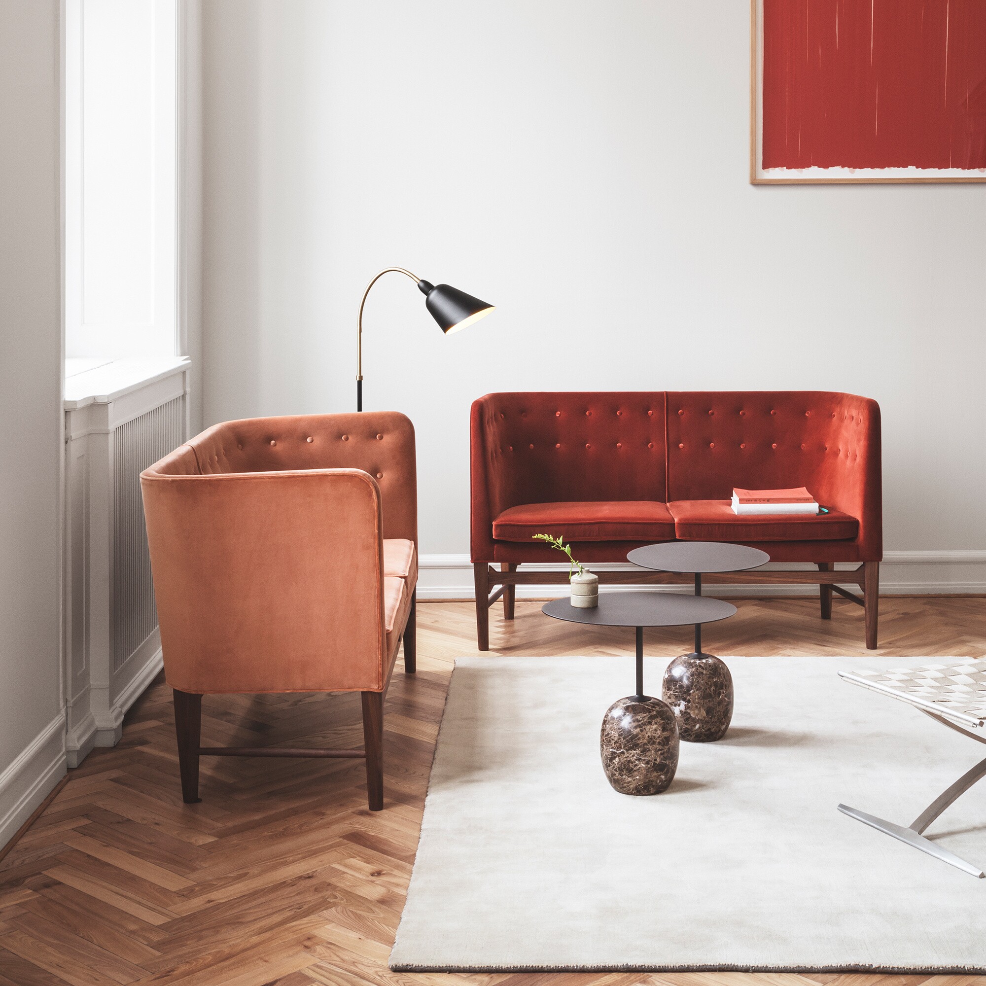 Lato LN8 Side Table Top Steel Round