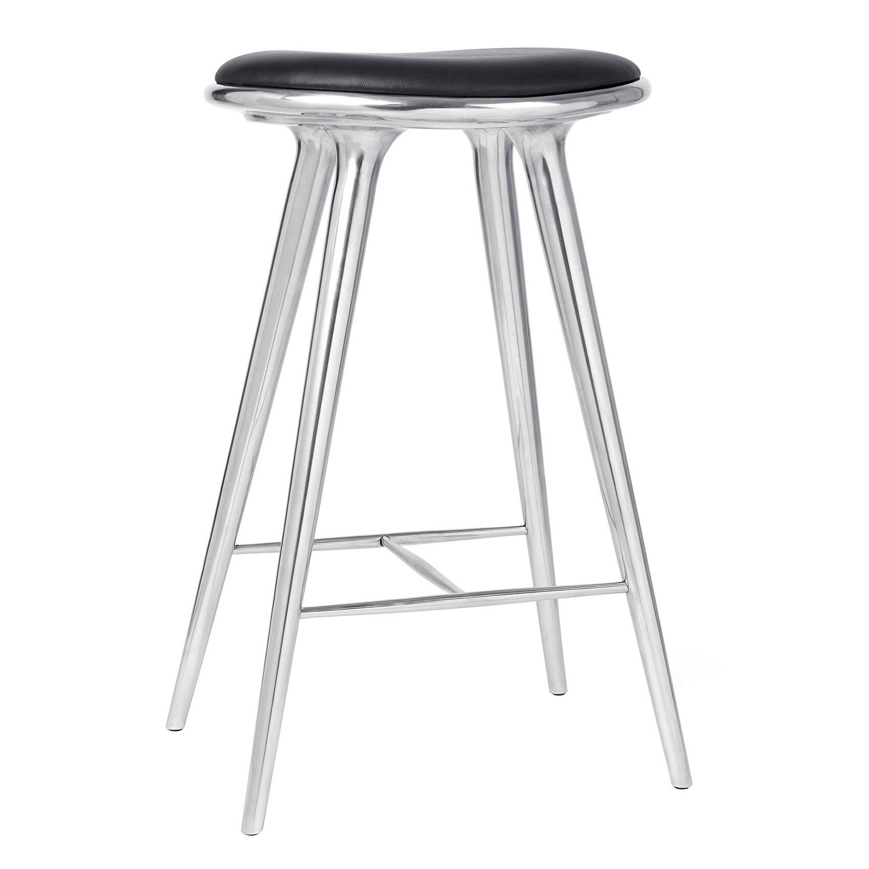 High Stool Aluminium Base H 74cm