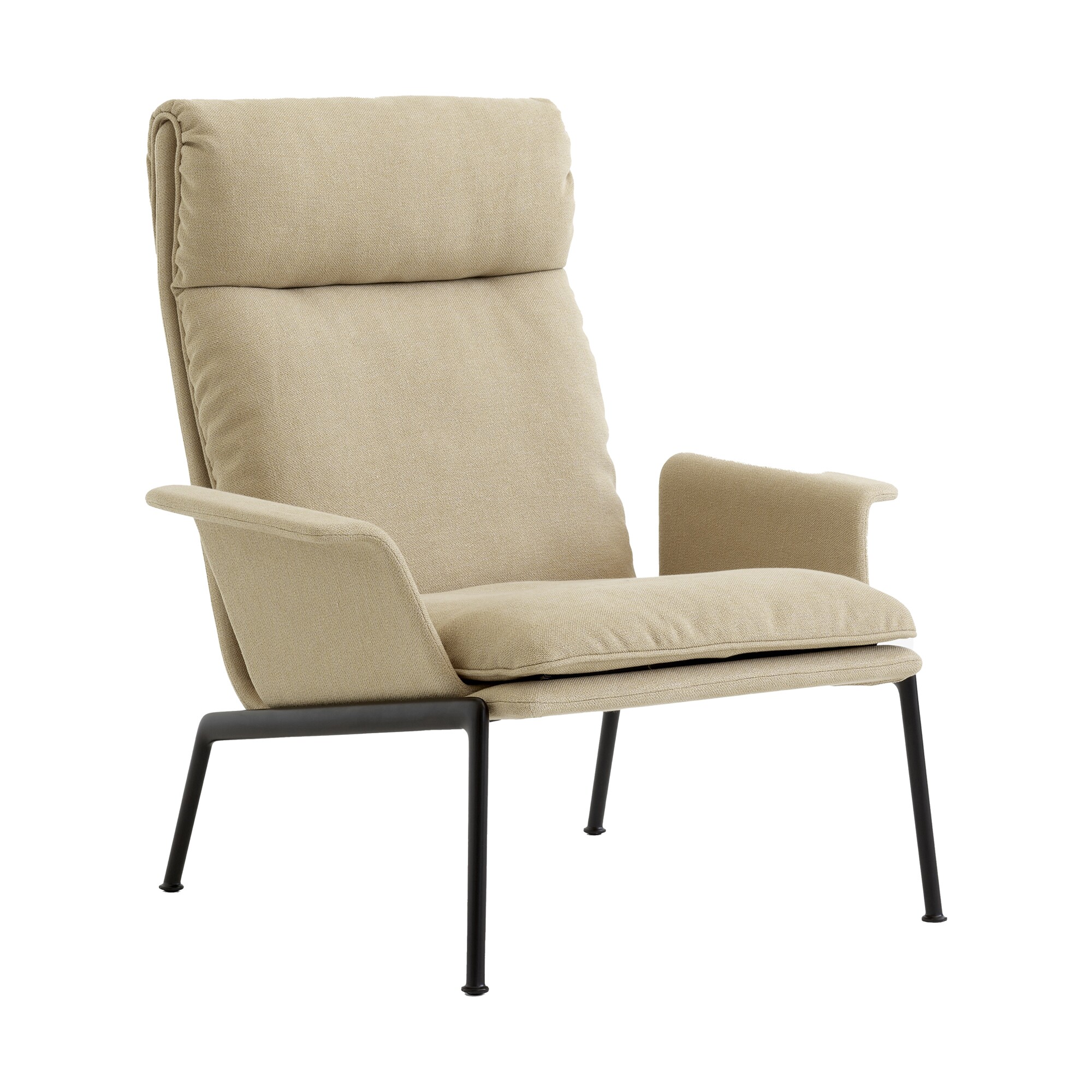 Muno LN17 Lounge Chair Frame Black