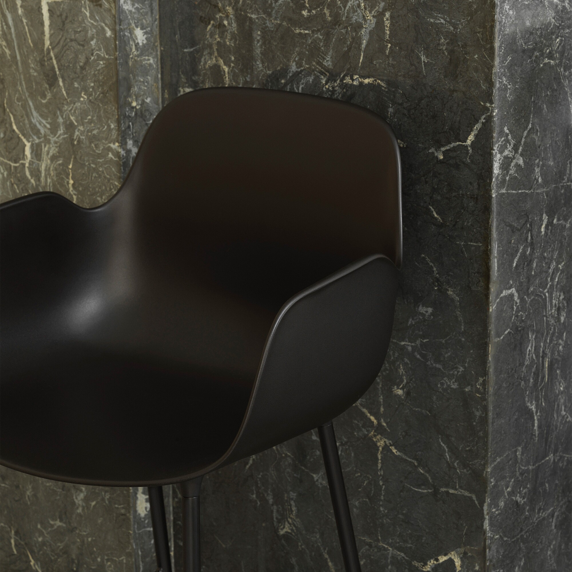 Form Bar Armchair Steel Base 65cm