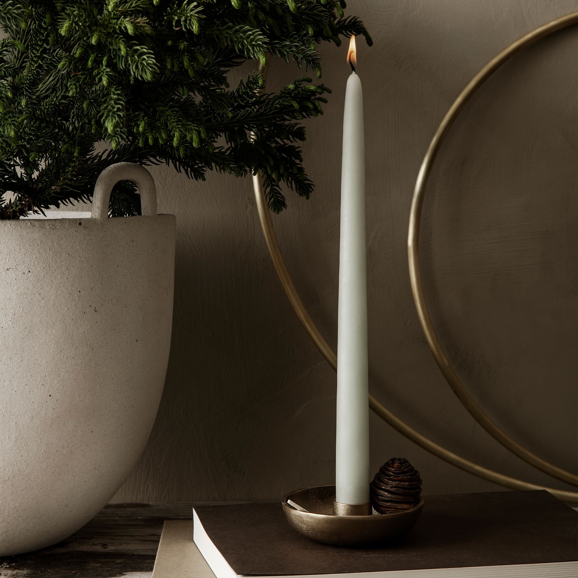 Bowl Stick Candle Holder