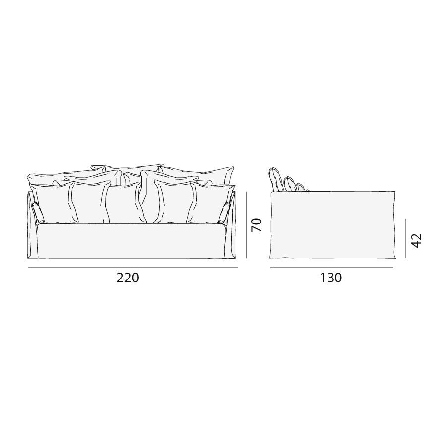 Ghost 16 Sofa 220x130cm