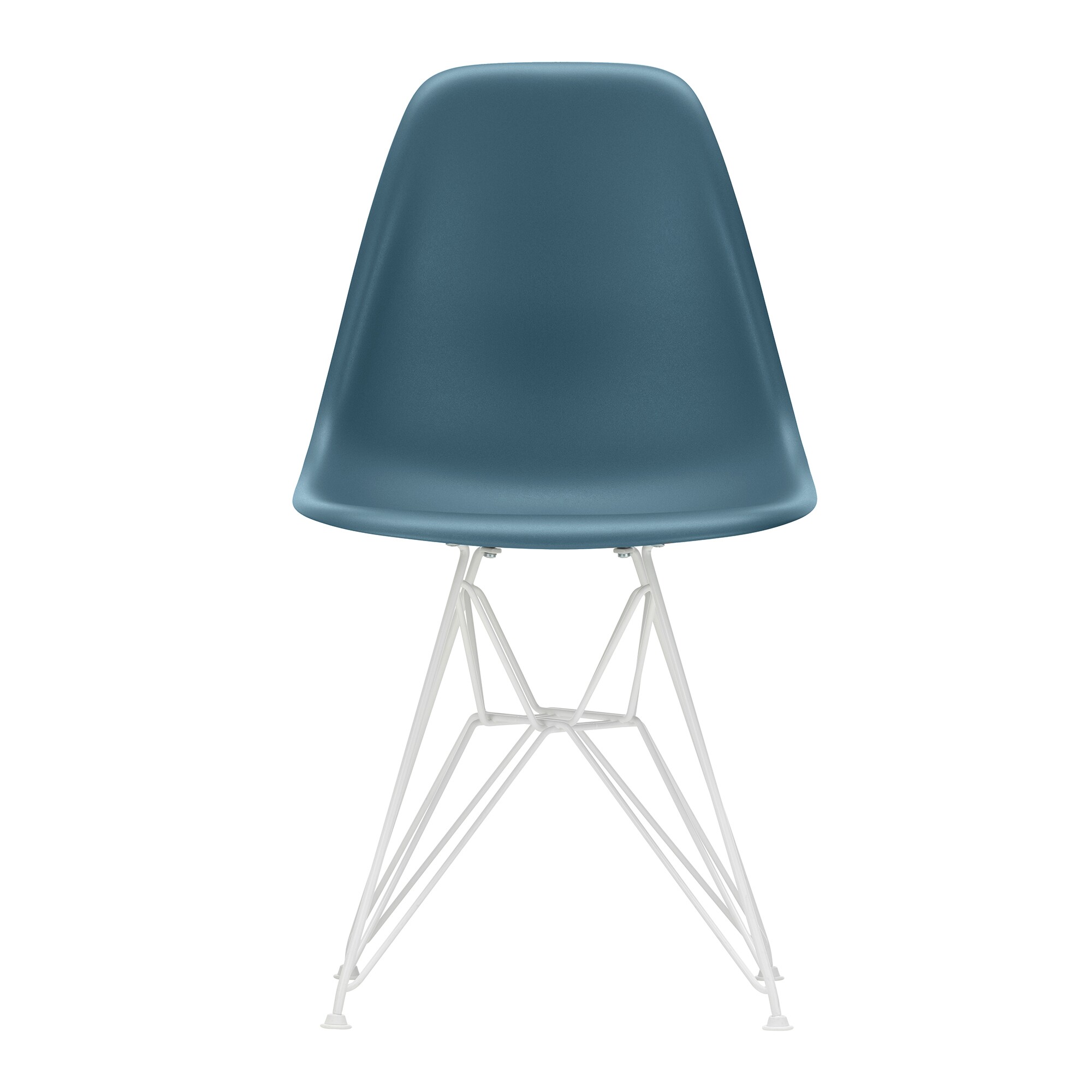 Eames Plastic Side Chair DSR RE White Base