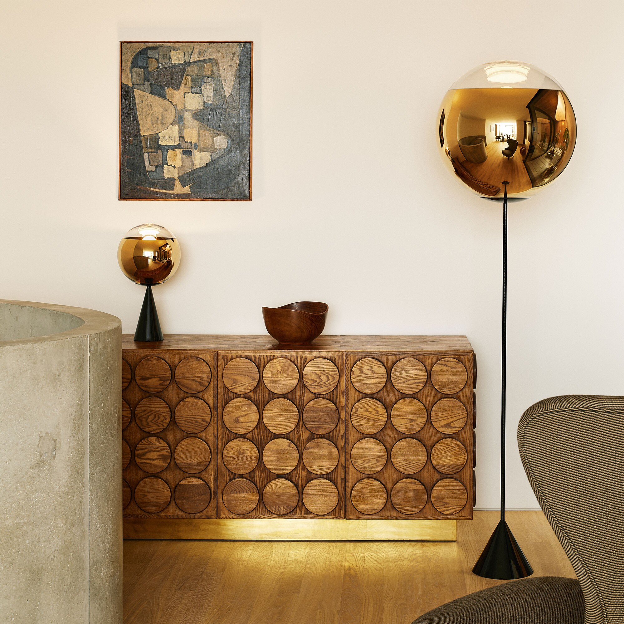 Melt Cone Fat LED Table Lamp