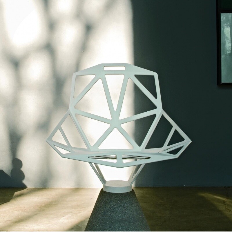 Chair One Swivel Chair With Concrete Base