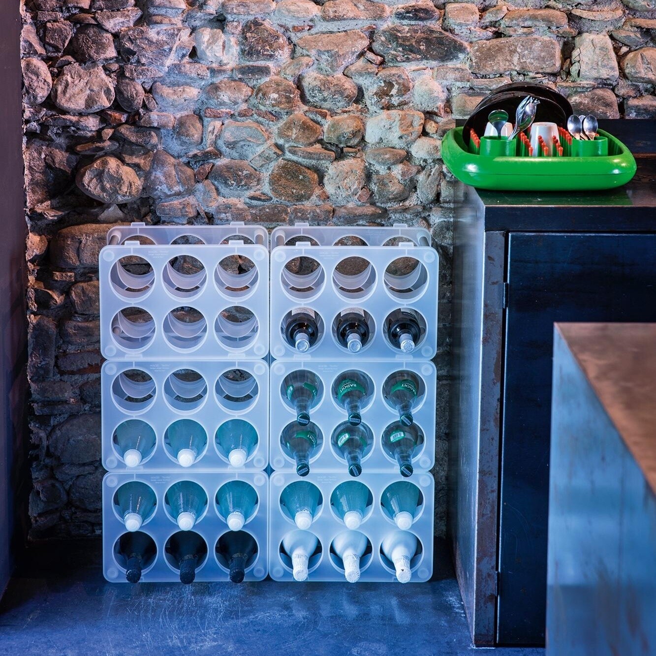 Bottle Rack Stackable