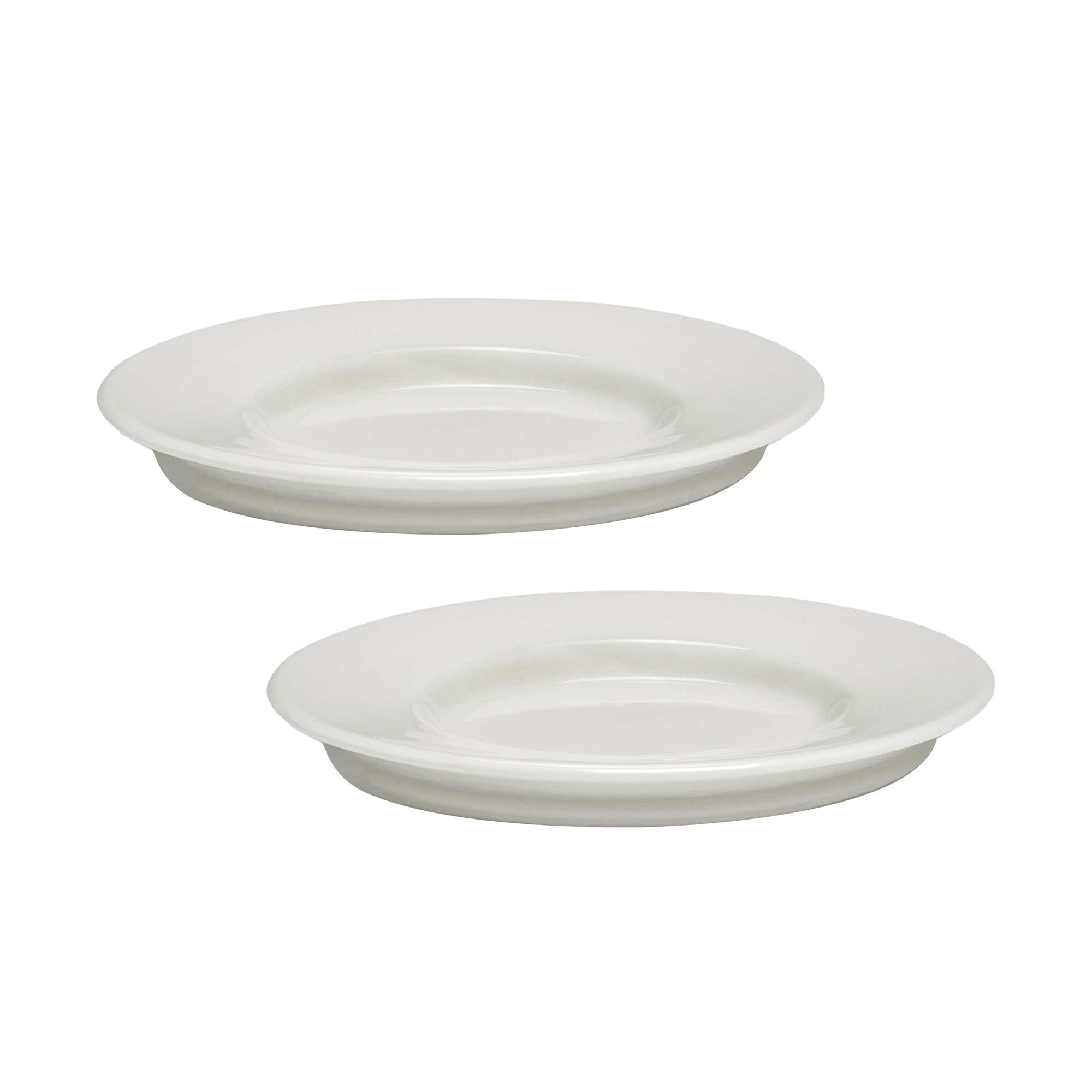 Dune Alabaster Saucer for Coffee Cup Set of 2