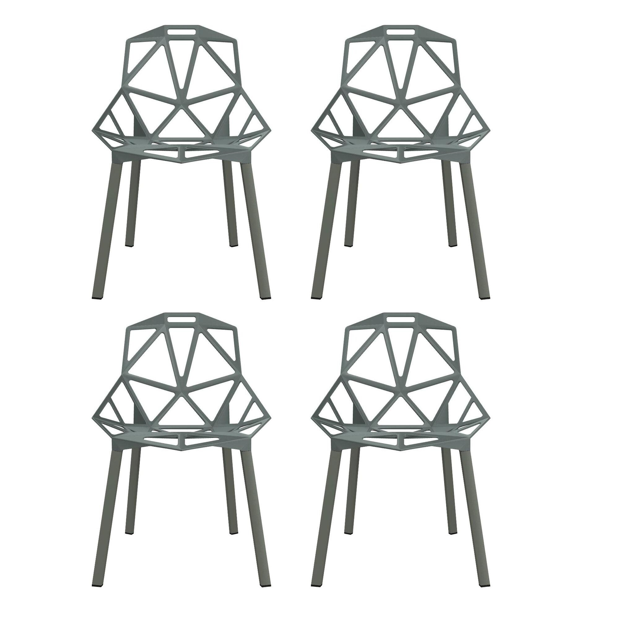 Chair One Stacking Chair Set Of 4