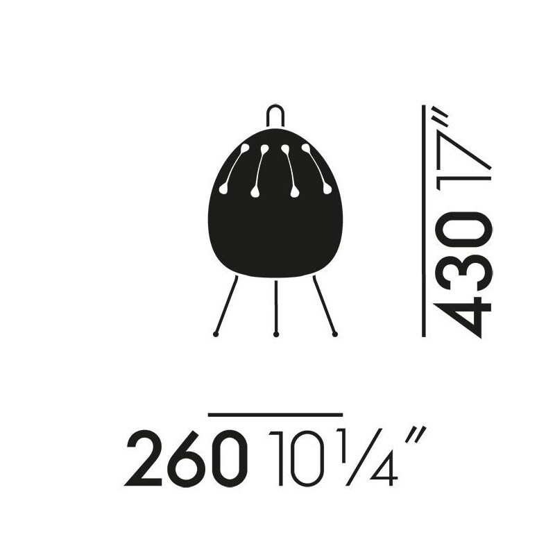 Akari 1AD Table Lamp