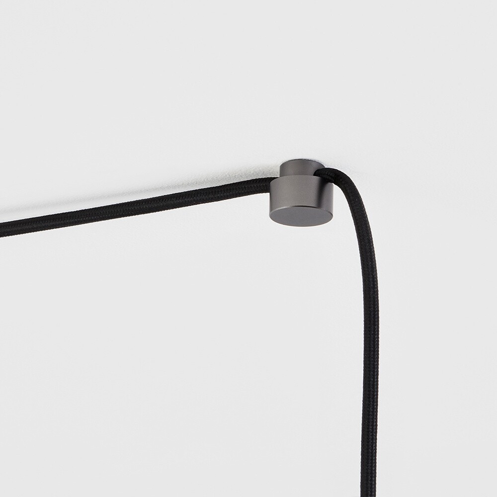 Graphite Plug-in Suspension Lamp