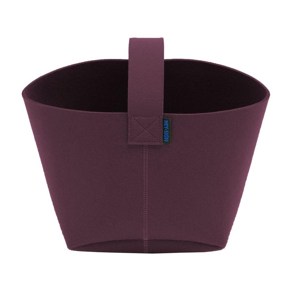 HEY-SIGN Felt Fire Wood Basket 26x25cm