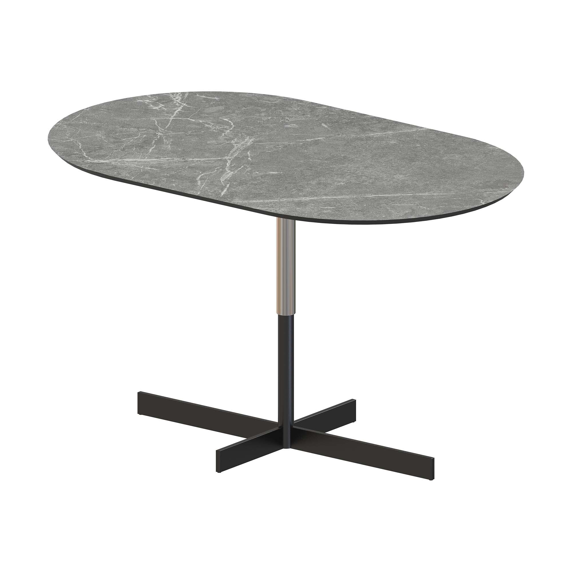 Bibì Side Table H 47cm Marble