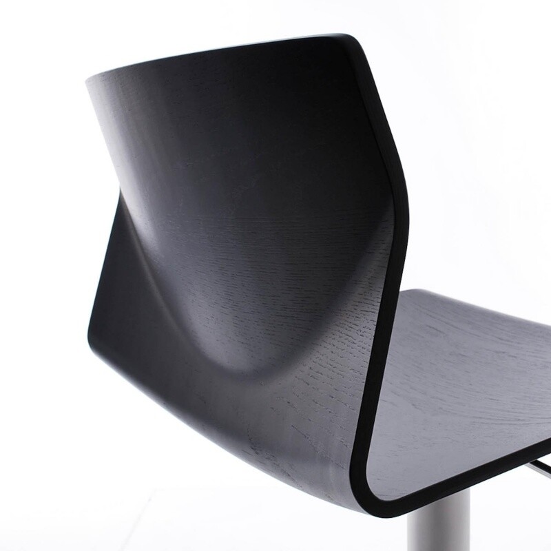 Kai S39 Bar Stool Seat Oak 54-79cm