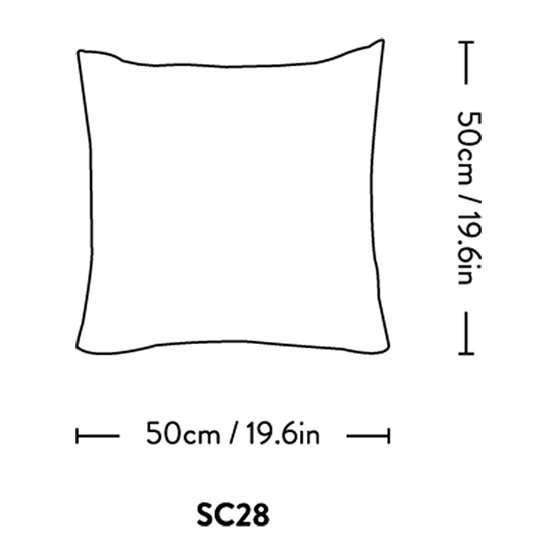 Collect SC28 Soft Boucle Cushion 50x50cm