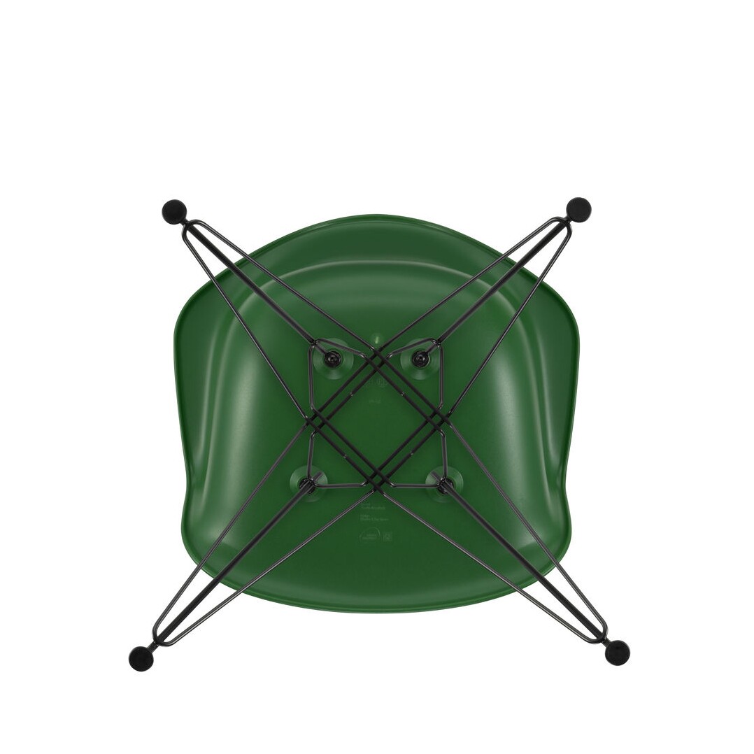 Eames Plastic Armchair DAR RE Black Base