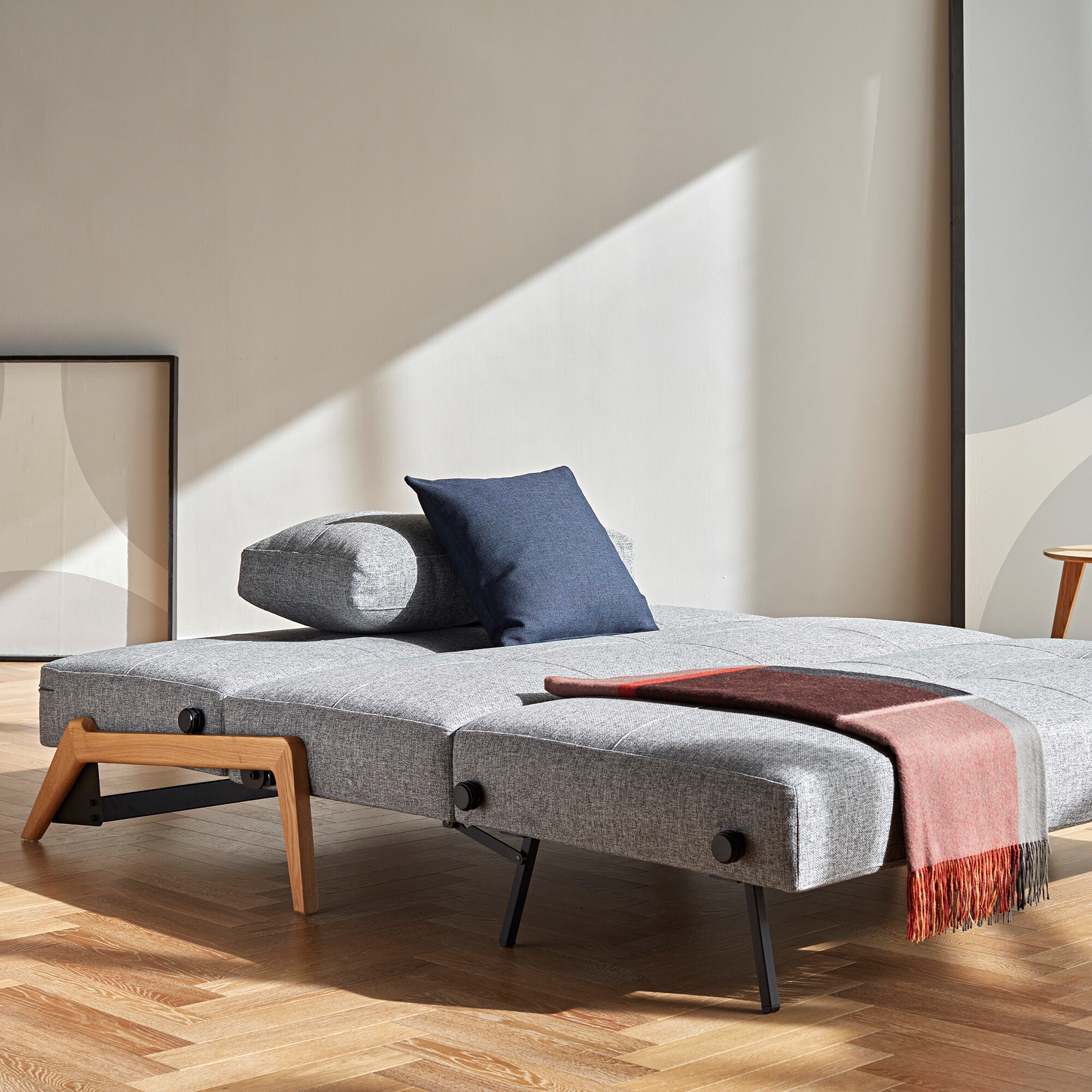 Cubed 140 Sofa Bed Oak 148x98cm