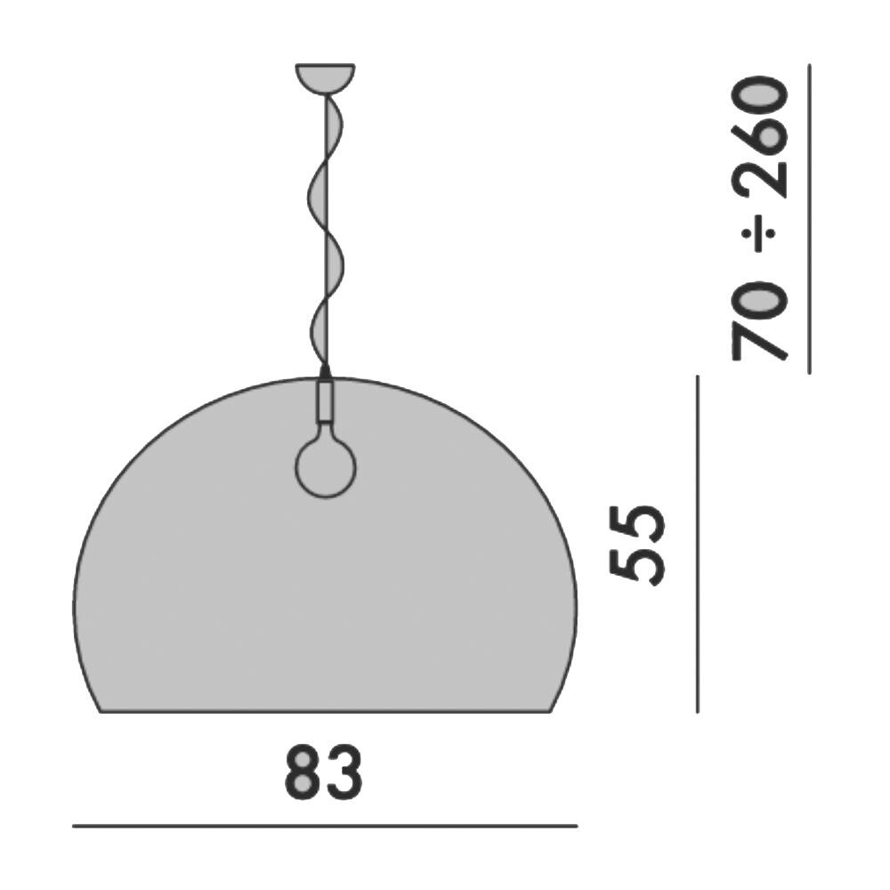 Big FL/Y Suspension Lamp