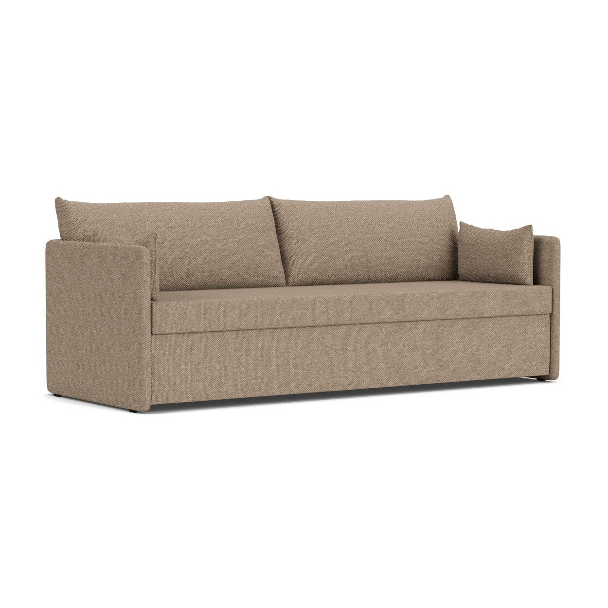 Offset 3-Seater Sofa Bed 215x89cm