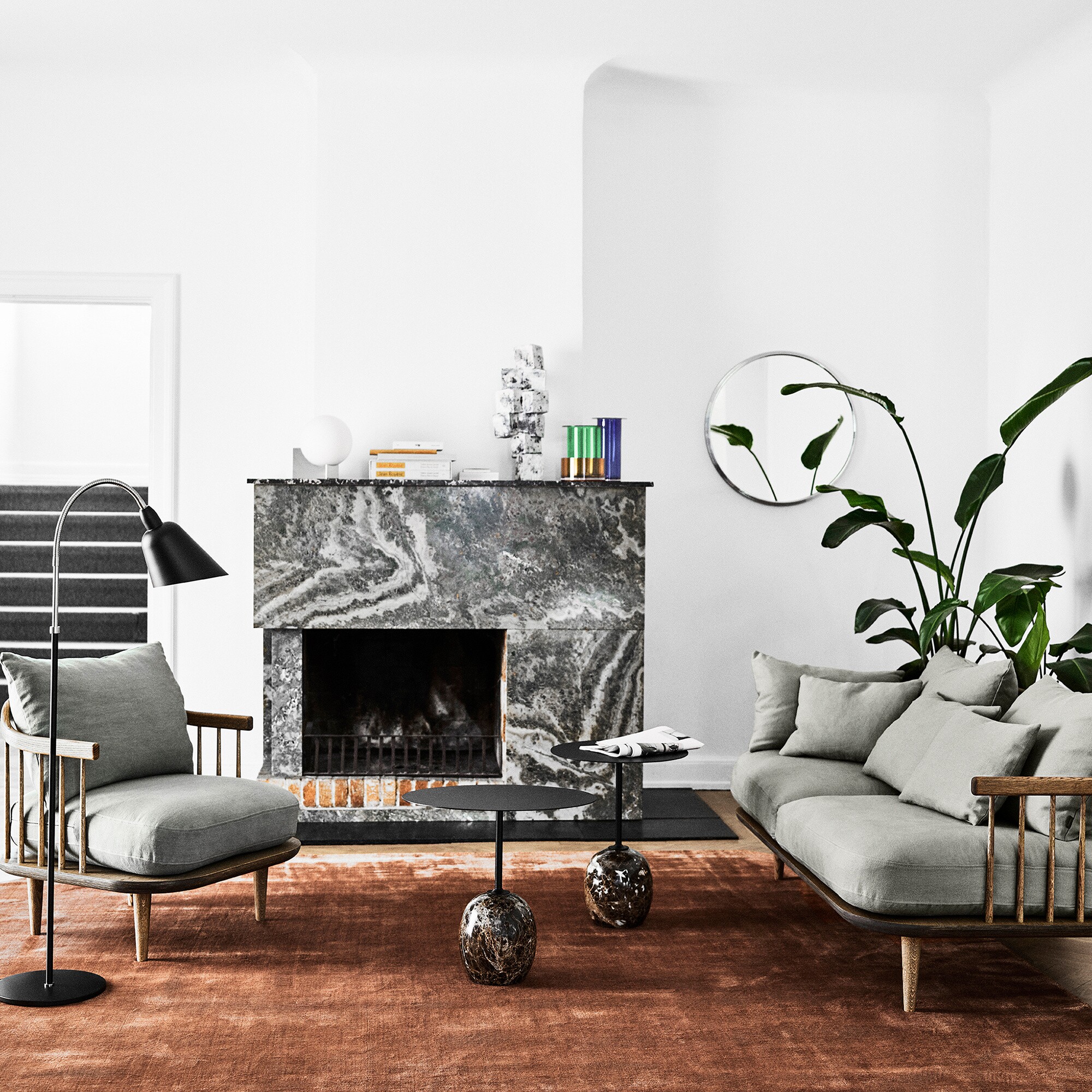 Lato LN9 Side Table Top Steel Oval