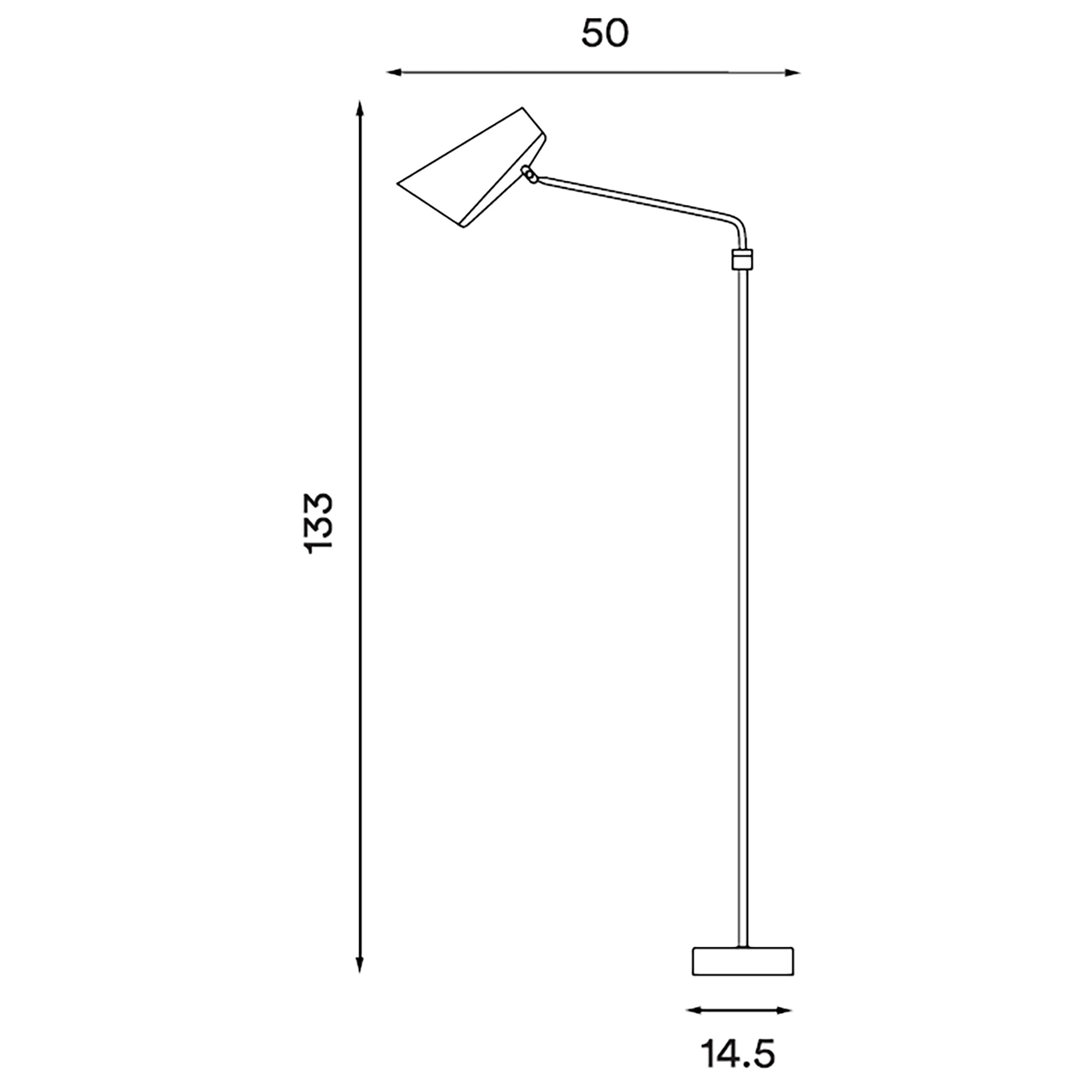 Birdy Swing Floor Lamp