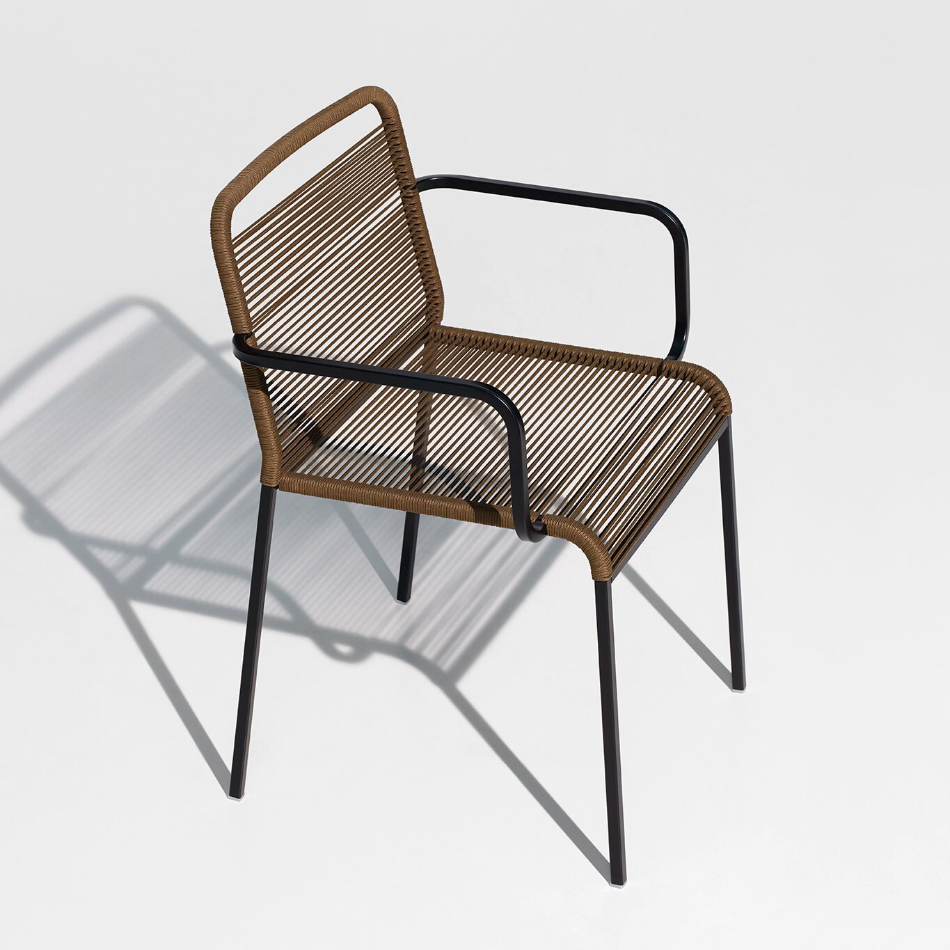 Aria S43 Armchair Frame Black Stackable