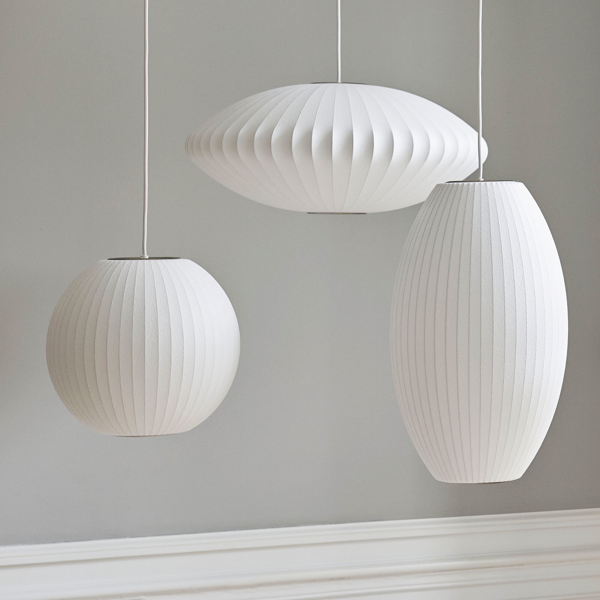 Nelson Saucer Bubble Suspension Lamp