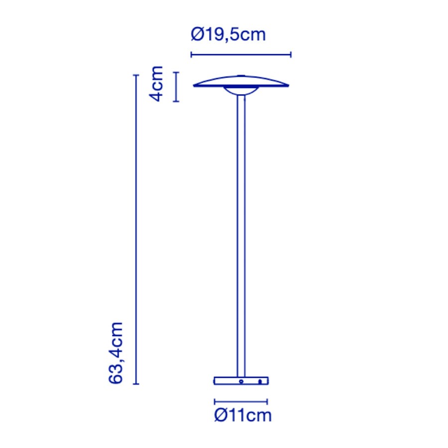 Ginger B 20/63 LED Bollard Lamp