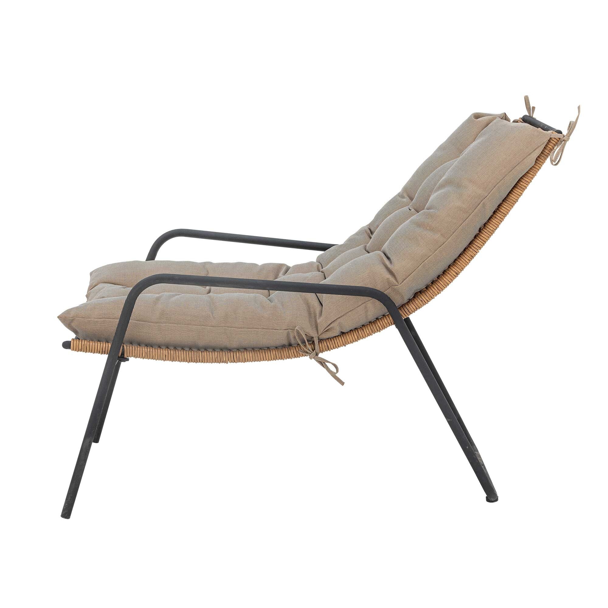 Boel Deck Chair with Stool